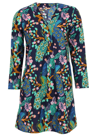 Apollo Tunic Peacock front