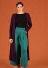 Women's duster cardigan jacket