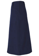 side view women's cotton corduroy skirt side zipper
