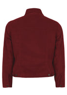 Cotton corduroy jacket with adjustable tabs