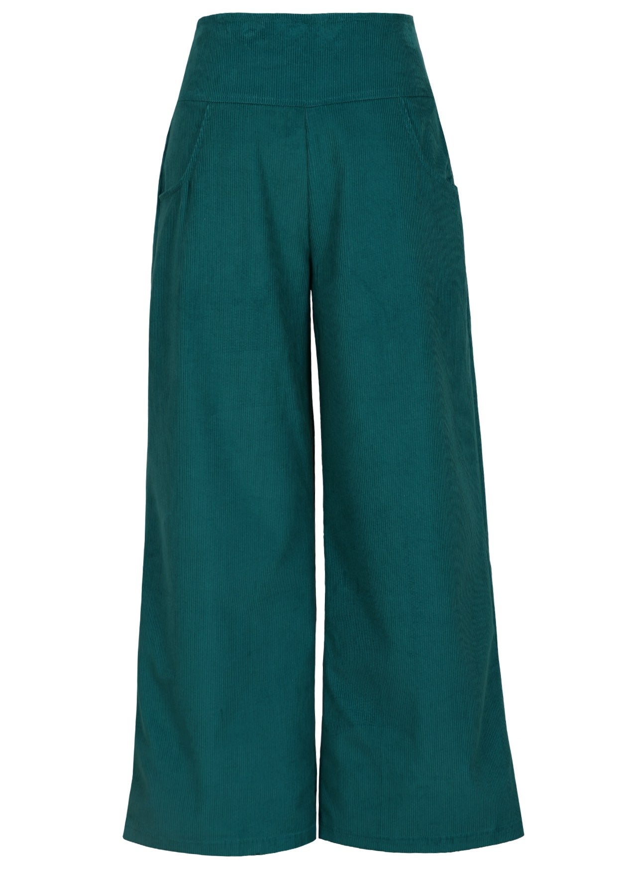 Esta Cord Pants Everglade Front 