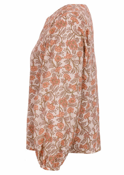 Isla Top Liberty side view of garment