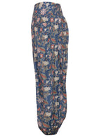 Lightweight 100% cotton harem pants with elastic back waist, elasticated ankles and deep pockets