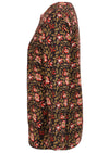 side view of Sophia Blouse Wild Rose