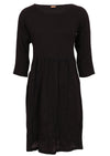 Avery Dress Black front mannequin pic