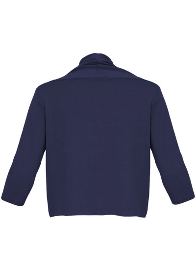 back view soft stretch rayon cardi