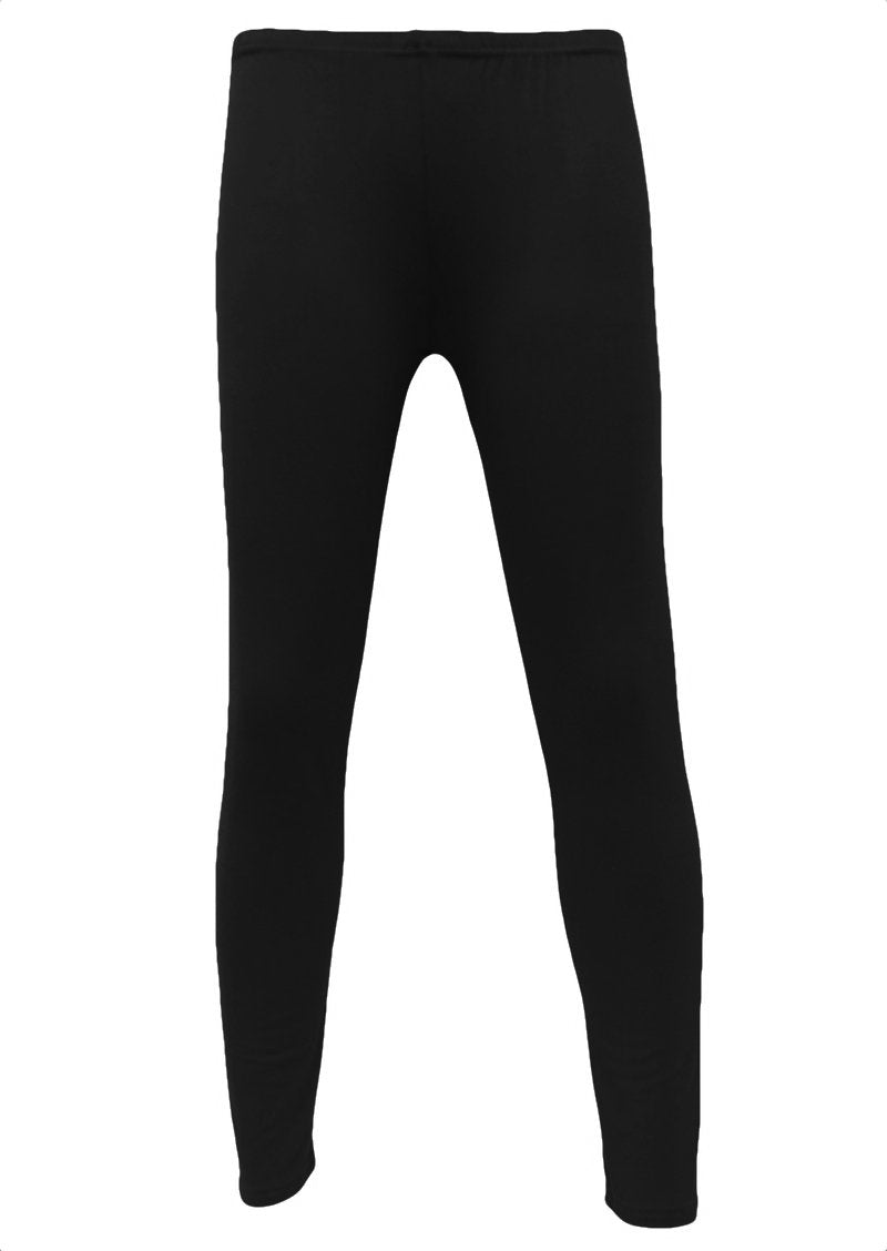 Leggings high waisted full length soft rayon black | Karma East Australia