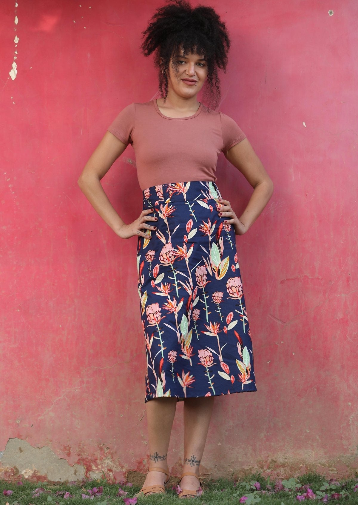 betl loop 100% cotton women's skirt