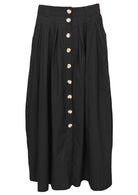 black cotton maxi skirt Australia