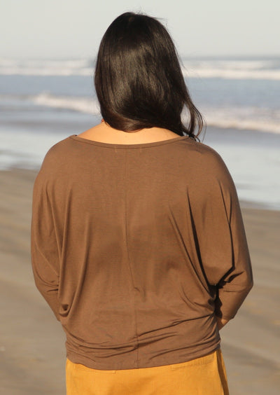 batwing women's basic top