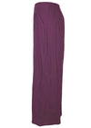 side view wide leg pant with pockets