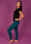 full length women's coloured leggings