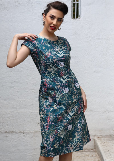 Modest Womens Dress 100% Cotton