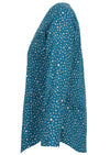 side view rounded hemline top
