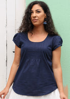 light weight cotton women's top