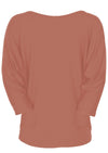 side view loose fit top