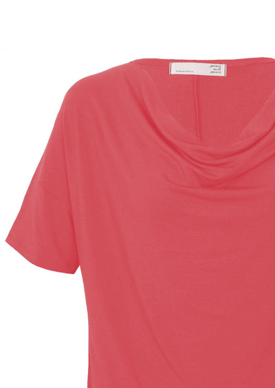 close up cowl neck women's top