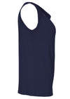 side view sleeveless stretch rayon top
