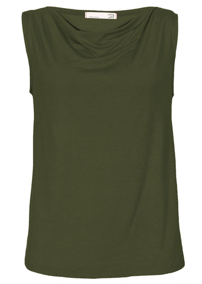 women's basic cowl neck top Australia