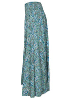 Ultra wide leg, aqua blue pants. 100% rayon 