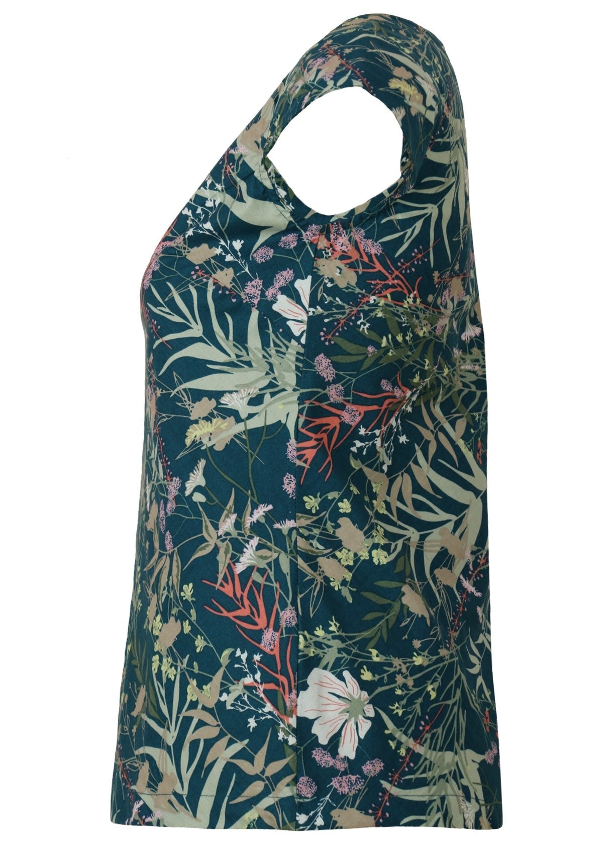 side view cap sleeve top designed in Australia