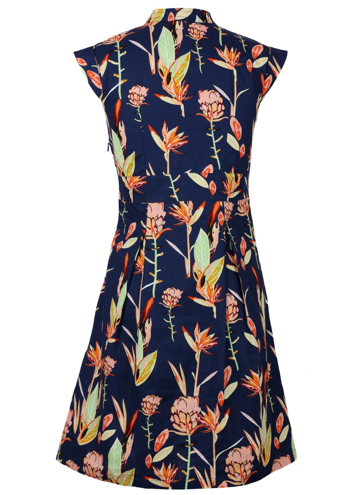 Back View Billie Dress Bird of Paradise