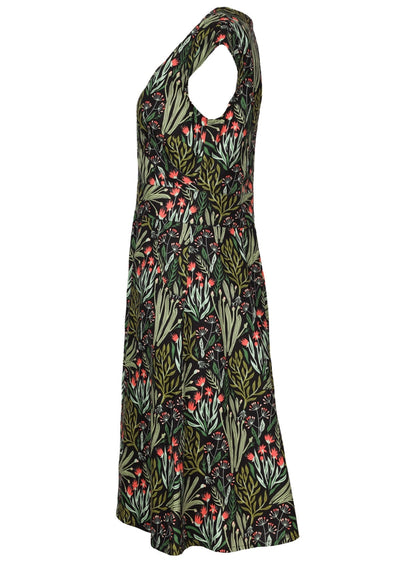 Black Cotton Dress