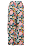 Colourful printed cotton women's pant 