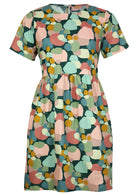 round neck short sleeve 100% cotton dress designed in Australia